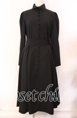 画像1: Sheglit / "Victorian"バッスルワンピース XL ブラック O-25-09-20-016-EL-OP-OW-OS