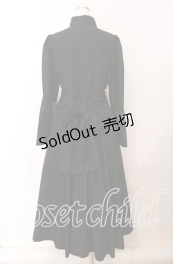 画像4: Sheglit / "Victorian"バッスルワンピース XL ブラック O-25-09-20-016-EL-OP-OW-OS