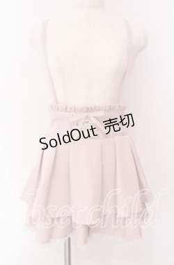 画像1: MA*RS / フロントスピンドルスカパン  ピンク O-25-09-20-003-EL-SK-IG-OS