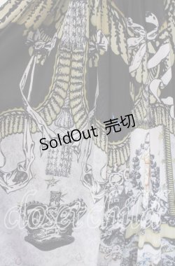 画像3: Triple fortune / カイザーカッツェスカート  ブラック×ホワイト O-25-09-20-023-EL-SK-OW-OS