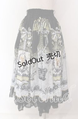 画像5: Triple fortune / カイザーカッツェスカート  ブラック×ホワイト O-25-09-20-023-EL-SK-OW-OS