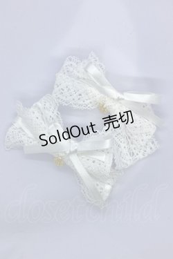 画像1: 【SALE】BABY,THE STARS SHINE BRIGHT / champetre fleurieレースクリップ  シロ O-25-09-21-010-BA-AC-IG-ZT488-F005