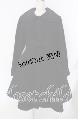 画像1: metamorphose / ハートリボンコート  クロ O-25-09-22-003-ME-CO-IG-OS