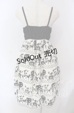 画像5: 【SALE】Emily Temple cute / pippiフロッキーptサロンワンピース  アイボリー×クロ O-25-09-22-020-ET-OP-OW-ZT382