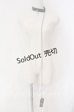 画像1: SEX POT ReVeNGe / コネクトチョーカー&リスト  ブラック×シルバー O-25-09-22-024-SP-AC-IG-OS