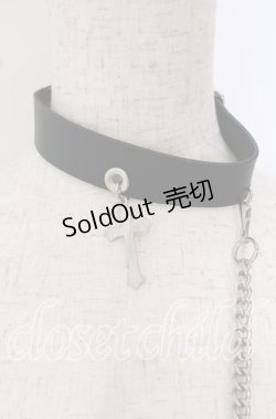 画像2: SEX POT ReVeNGe / コネクトチョーカー&リスト  ブラック×シルバー O-25-09-22-024-SP-AC-IG-OS