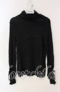 INGEBORG / シャギータートルニット 9 クロ O-25-09-22-029-LO-TO-IG-OS