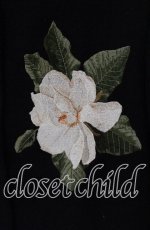 画像2: 【SALE】KANEKO ISAO / 花刺繍ノーカラージャケット  クロ O-25-09-22-031-EL-JA-OW-ZT054 (2)