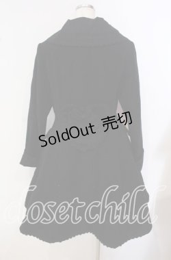 画像5: metamorphose / ハートリボンコート  クロ O-25-09-22-003-ME-CO-IG-OS