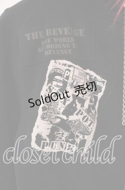 画像2: SEX POT ReVeNGe / 裏起毛ファーフードパーカー M ブラック×ピンク O-25-09-22-036-SP-TO-IG-OS