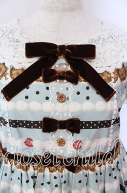 画像2: Angelic Pretty / Sweet Cream Houseワンピース  チョコミント O-25-09-22-004-AP-OP-OW-OS