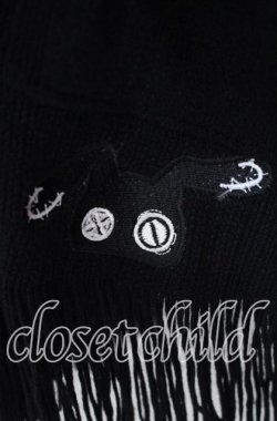 画像2: NieR Clothing / 2WAYポケット付きケープ風ニットカーディガン【BLACK】  ブラック O-25-09-22-045-PU-TO-IG-OS