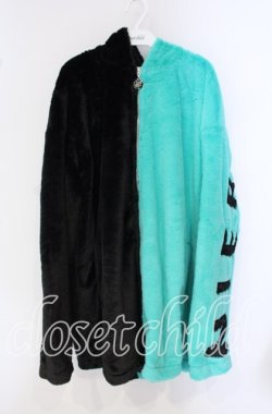 画像1: NieR Clothing / 内側超ふわもこ厚手ZIP PARKA【お座りシエル】パーカー  ブラック O-25-09-22-048-PU-TO-IG-OS