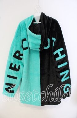 画像3: NieR Clothing / 内側超ふわもこ厚手ZIP PARKA【お座りシエル】パーカー  ブラック O-25-09-22-048-PU-TO-IG-OS