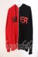 画像1: NieR Clothing / two-tone ZIP PARKA【RED WING】 パーカー  レッド×ブラック O-25-09-22-051-PU-TO-IG-OS (1)