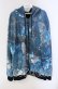 画像1: NieR Clothing / 内側超ふわもこ総柄GRADATION ZIP PARKA【和柄九尾×BUTTERFLY】 パーカー  ブルー系 O-25-09-22-053-PU-TO-IG-OS (1)