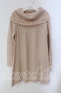 axes femme / タートルニットワンピース M ピンク O-25-09-22-062-AX-OP-IG-OS