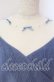 画像2: axes femme POETIQUE / カシュクールレイヤードプルオーバー M ブルー×オフ O-25-09-22-064-AX-TO-IG-OS (2)