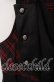 画像2: ALGONQUINS / ナポレオンアシメジレ  レッド×ブラック O-25-09-22-065-AL-TO-IG-OS (2)