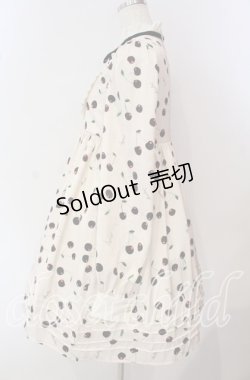 画像3: himitsu by syrup.(RoseMarie seoir) / チェリー柄ワンピース  ベージュ O-25-09-22-005-LO-OP-OW-OS