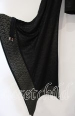 画像2: Qutie Frash / バックメッシュショートトップス  ブラック O-25-09-22-069-QU-TO-IG-ZI (2)
