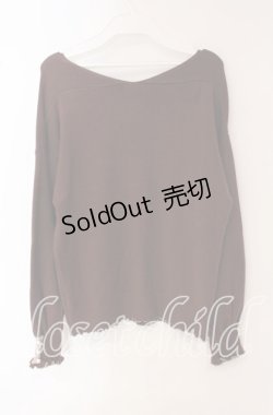 画像2: axes femme / メローウォッシャブルニット  ブラウン O-25-09-22-070-AX-TO-IG-OS