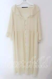 an another angelus / シアーロングカーディガン  生成り O-25-09-22-077-CA-TO-IG-ZT268