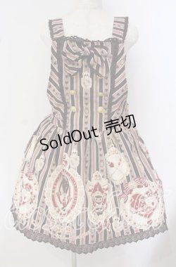 画像1: BABY,THE STARS SHINE BRIGHT / くまくみゃのRoyal Kingdomサロペット  ピンク O-25-09-22-007-BA-OP-OW-OS