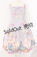 metamorphose / night carnivalAラインジャンパースカート  ラベンダー O-25-09-22-009-ME-OP-OW-OS