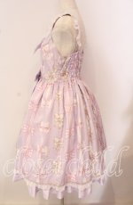 画像4: Angelic Pretty / Jewelry Ribbon Princessジャンパースカート  ラベンダー O-25-09-22-010-AP-OP-IG-OS (4)