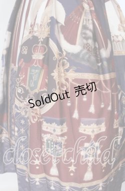 画像4: Capreolus pygargus（海外ロリータブランド） / 勇者の旅2 ケープ付きワンピース L ネイビー O-25-09-22-012-LO-OP-IG-OS