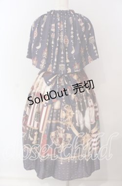 画像6: Capreolus pygargus（海外ロリータブランド） / 勇者の旅2 ケープ付きワンピース L ネイビー O-25-09-22-012-LO-OP-IG-OS