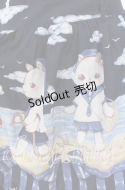画像4: To Alice / セーラーキャットサロペット M ネイビー O-25-09-22-015-LO-OP-OW-OS