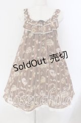 Angelic Pretty / Melty Creamドーナツラウンドジャンパースカート  ブラウン O-25-09-22-016-AP-OP-OW-OS