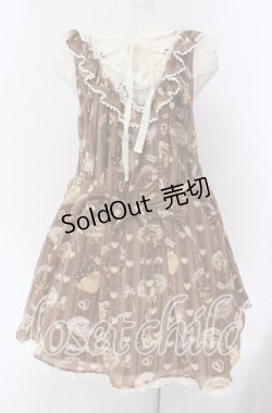 画像5: Angelic Pretty / Melty Creamドーナツラウンドジャンパースカート  ブラウン O-25-09-22-016-AP-OP-OW-OS