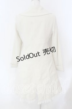 画像4: metamorphose / ツイードリボンコート  アイボリー O-25-09-22-002-ME-CO-IG-OS