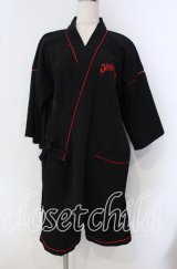 Grrr the Lipper / ≪赫夏≫甚平 F ブラック×レッド O-25-09-23-001-PU-TO-OW-ZT1211F