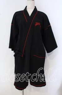 Grrr the Lipper / ≪赫夏≫甚平 F ブラック×レッド O-25-09-23-001-PU-TO-OW-ZT1211F