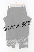 Deorart / フラップ付きバルーンパンツ M 無地 グレー O-25-09-23-032-PU-PA-IG-ZT237