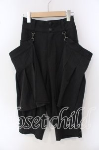 Deorart / フラップ付きバルーンパンツ M 無地 グレー O-25-09-23-032-PU-PA-IG-ZT237