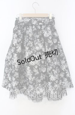 画像3: axes femme / ジャカードリボン付スカート F クロ O-25-09-23-041-AX-SK-IG-OS