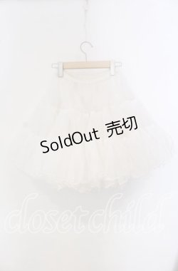 画像3: Classical Puppets / Aラインペチコート パニエ  シロ O-25-09-23-046-PU-SK-IG-OS