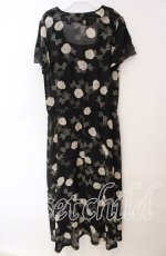 画像3: 【SALE】INGEBORG / 花＆ドットリボンアンサンブルワンピース M クロ O-25-09-23-054-LO-OP-OW-ZT268 (3)