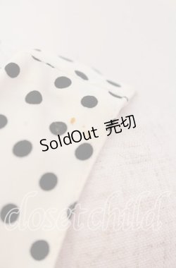 画像5: INGEBORG / ドットジャンパースカート  アイボリー×クロ O-25-09-23-055-LO-OP-OW-OS