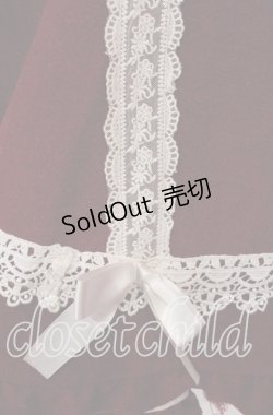 画像3: Bon21Hiz / ファーカラーケープコート  アカ×薄ピンク O-25-09-23-061-LO-CO-IG-OS