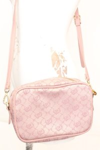 Maison de FLEUR / フルールジャガードショルダーバッグ  ピンク O-25-09-23-1001-LO-BG-IG-ZT335