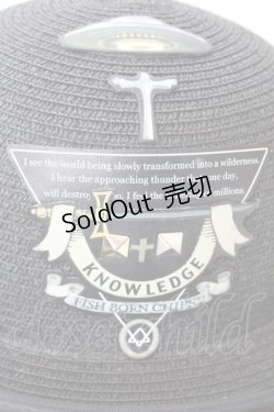 画像2: 【SALE】Fish Born Chips / ss BOWLER ハット 56〜58cm ブラック O-25-09-23-1041-LO-AC-IG-ZT387