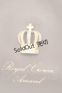 画像2: Amavel / Royal Crownトートバッグ  ブラウン O-25-09-23-1046-CA-BG-IG-ZT0927M