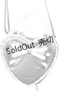 BABY,THE STARS SHINE BRIGHT / リボンハートBag  クロ×シロ O-25-09-23-1004-BA-BG-IG-OS