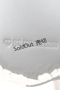 画像2: BABY,THE STARS SHINE BRIGHT / リボンハートBag  クロ×シロ O-25-09-23-1004-BA-BG-IG-OS